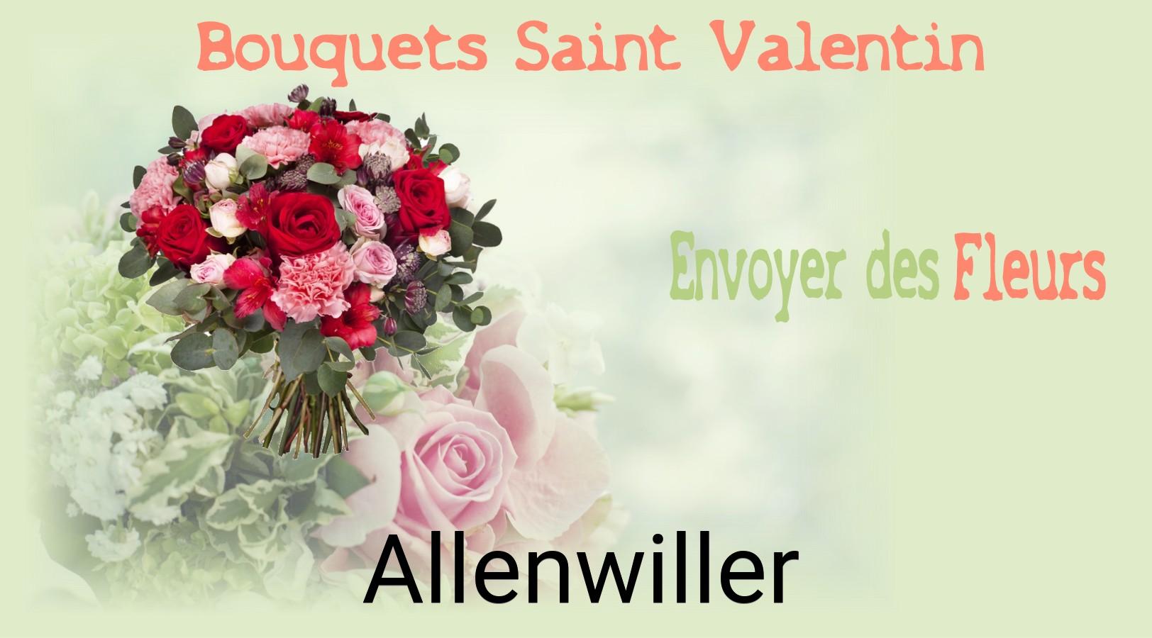 Roses de Saint-Valentin livrées à Allenwiller